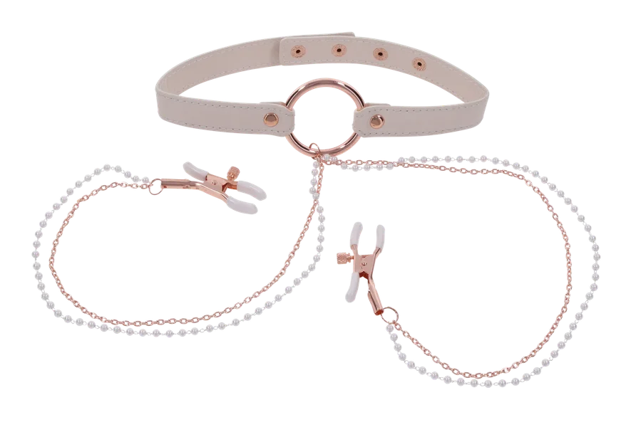 Peaches N Creame Collar With Nipple Clamps — image 17 of 25