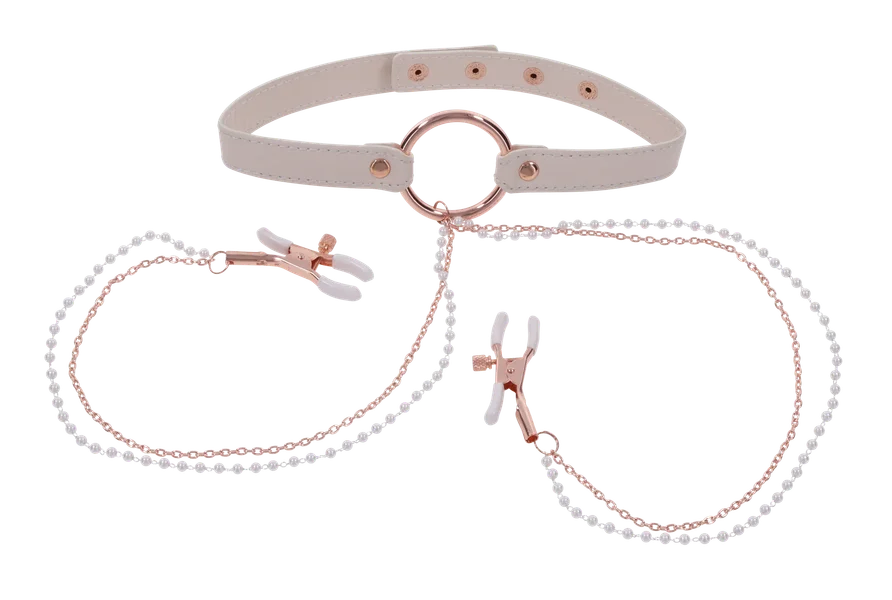 Peaches N Creame Collar With Nipple Clamps — image 22 of 25