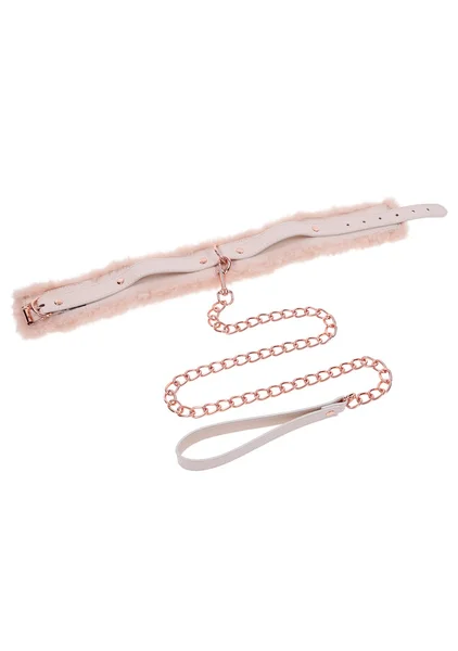 Peaches N Creame Fur Collar And Leash — image 8 of 15