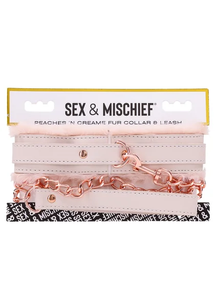 Peaches N Creame Fur Collar And Leash — image 9 of 15
