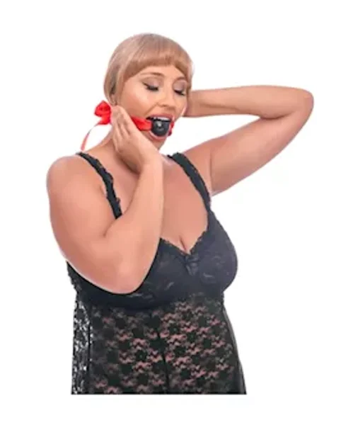 Amor Satin Ball Gag — image 4 of 4