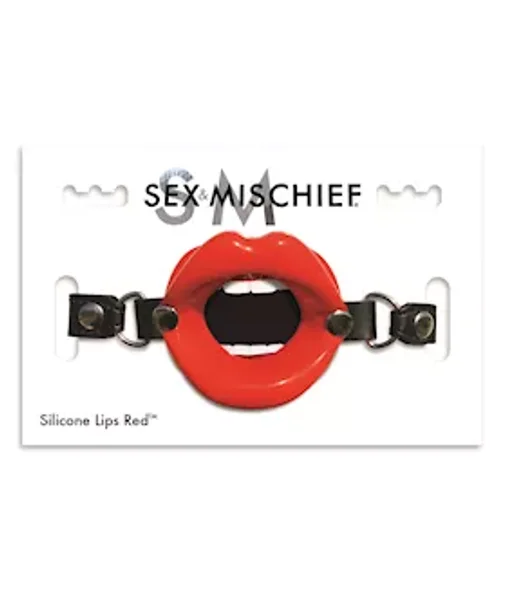 Sex And Mischief Silicone Lips Gag — image 2 of 2