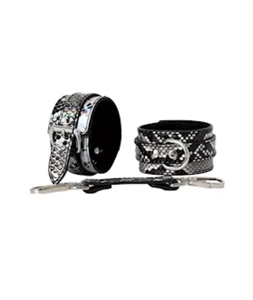 Share Satisfaction Snake-print Wrist Cuffs — image 3 of 6