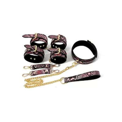 share satisfaction snake print set