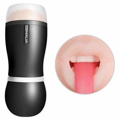 Realistic Male Masturbator 8211 Mouth with Soft Teeth