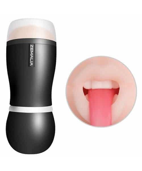 Realistic Male Masturbator – Mouth with Soft Teeth