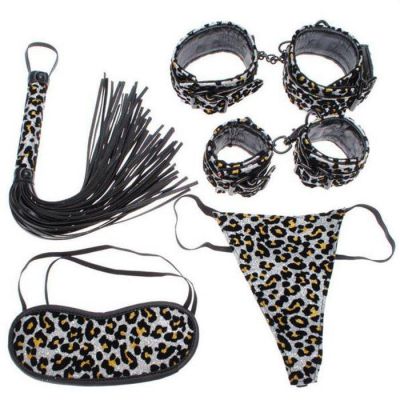 Mistress Bondage Kit Silver Leopard Line