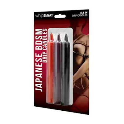whipsmart japanese drip candles 3pc
