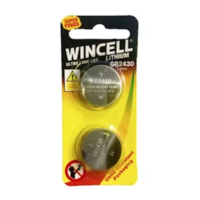 wincell lithium cr2430 batteries 2 pack