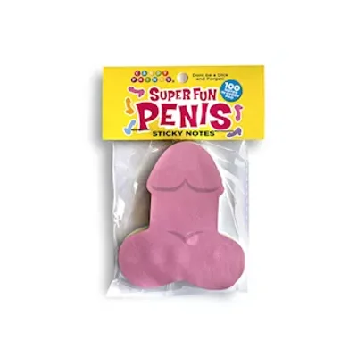 super fun penis sticky notes 100 pack