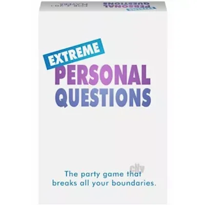 extreme personal questions adult party game