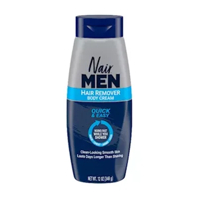 nair for men hair removal shower cream