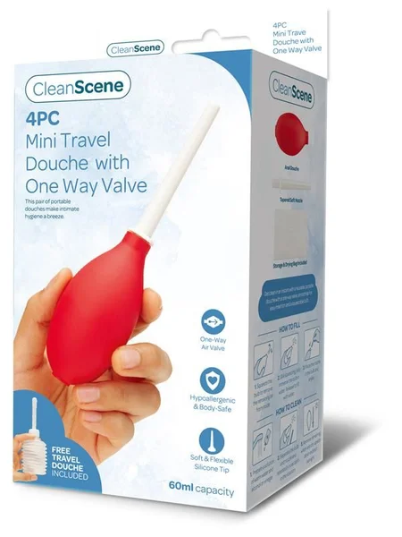 Cleanscene  Mini Travel Douche With One Way Valve — image 3 of 4