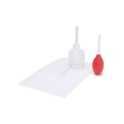 cleanscene mini travel douche with one way valve
