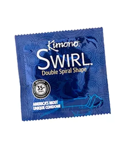 Kimono Swirl Condoms 3pk — image 2 of 3