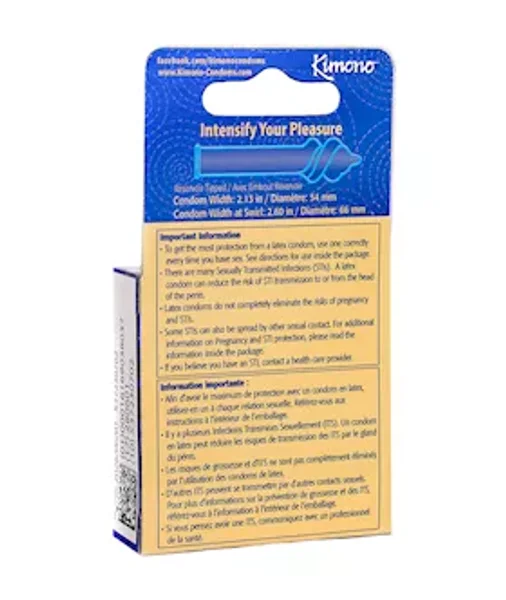 Kimono Swirl Condoms 3pk — image 3 of 3