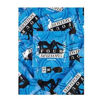 four seasons regular condoms single
