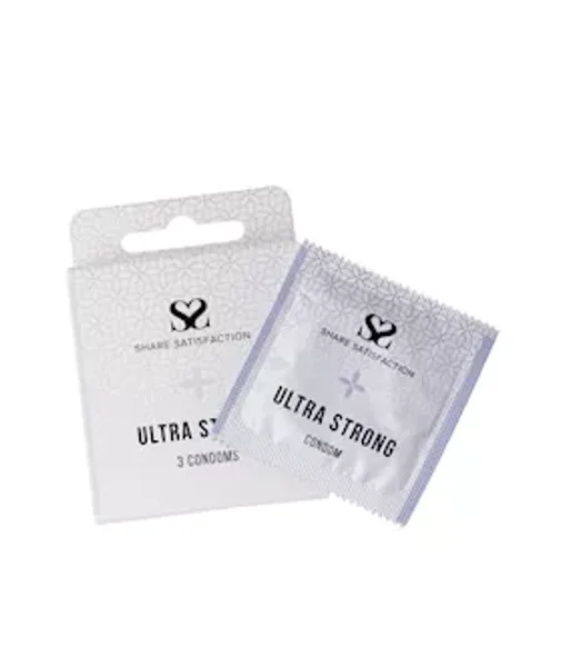 Share Satisfaction Ultra Strong Condom - 3 Pack — image 4 of 5