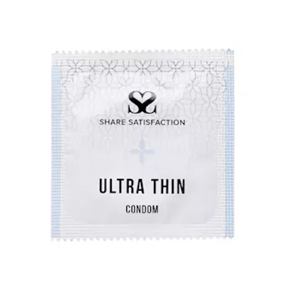share satisfaction ultra thin condom single