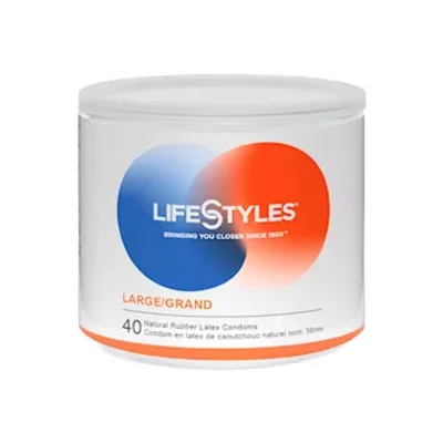 lifestyles bowl large condoms 40ct