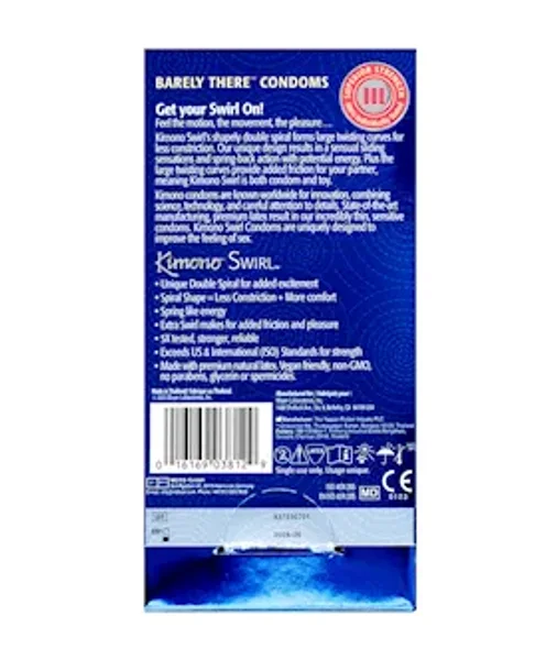Kimono Swirl Condoms 12pk — image 3 of 5