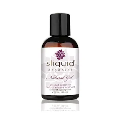 sliquid organics botanically infused water based gel lubricant