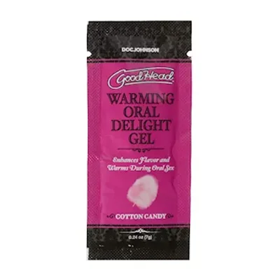 goodhead warming oral delight gel cotton candy
