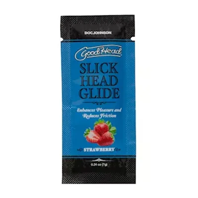 goodhead slick head glide oral gel strawberry