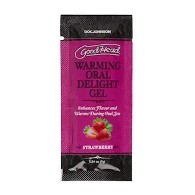 goodhead warming oral delight gel strawberry