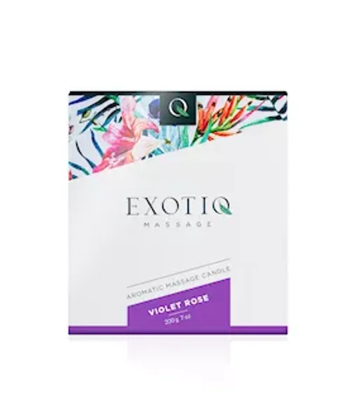 Exotiq Massage Candle Violet Rose — image 4 of 6