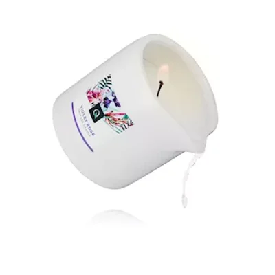 exotiq massage candle violet rose