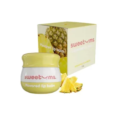 sweetums pineapple flavoured lip balm