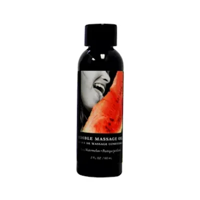 edible juicy watermelon flavoured massage oil 59ml