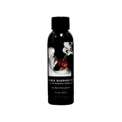 edible cherry burst flavoured massage oil 59ml