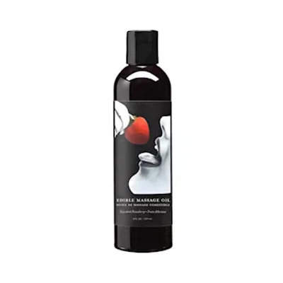 edible succulent strawberry flavoured massage oil 237ml