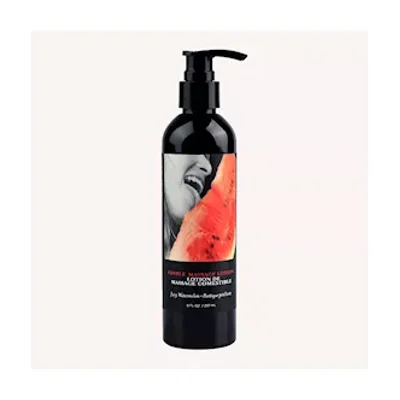 edible massage lotion watermelon flavoured massage lotion 237ml