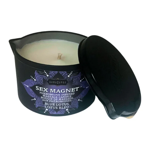 Sex Magnet Blue Lotus Pheromone Massage Candle — image 4 of 5