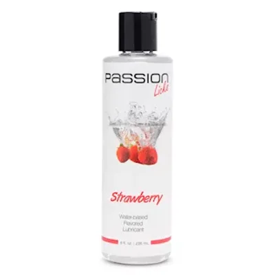 passion licks flavoured water based flavored lubricant 8 oz