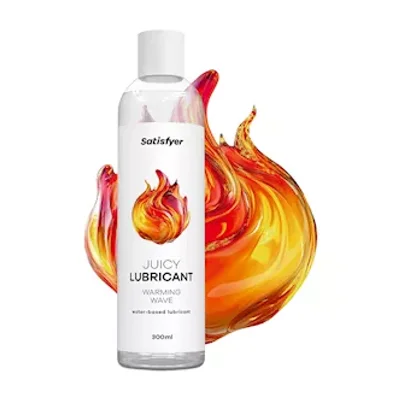 satisfyer juicy lubricant warm wave 300ml