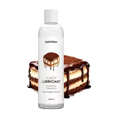 satisfyer juicy lubricant tasteful tiramisu 300ml
