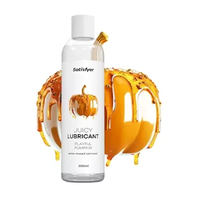 satisfyer juicy lubricant playful pumpkin 300ml