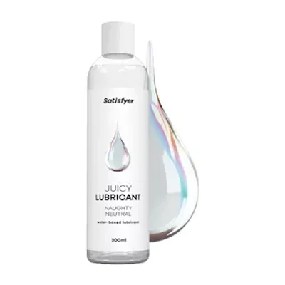 satisfyer juicy lubricant naughty neutral 300ml