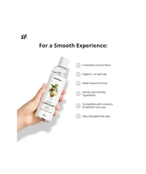 Satisfyer Juicy Lubricant Minty Mocha 300ml — image 5 of 8