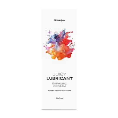 satisfyer juicy lubricant euphoric orgasm 300ml