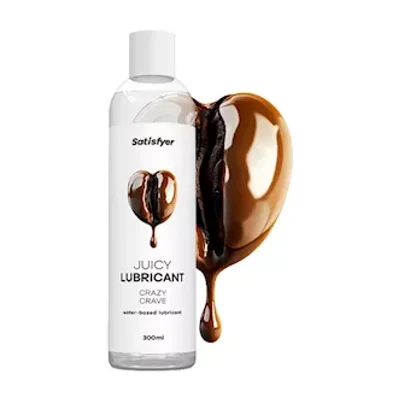 satisfyer juicy lubricant crazy crave 300ml