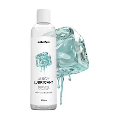 satisfyer juicy lubricant cooling comfort 300ml