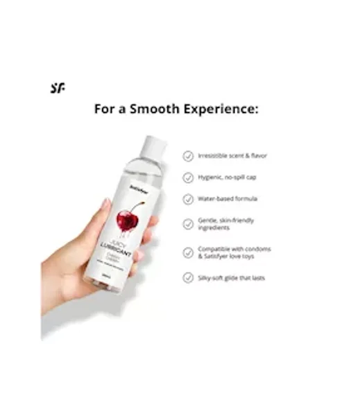 Satisfyer Juicy Lubricant Cheeky Cherry 300ml — image 5 of 8
