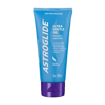 astroglide ultra gentle water based lubricant