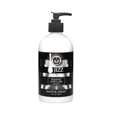 master series jizz water based cum lubricant 16oz