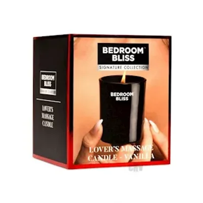 bedroom b lovers massage candle vanilla